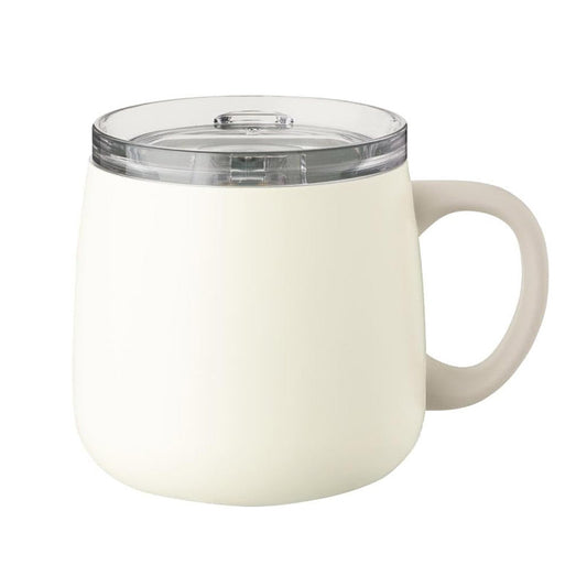 スライド式の蓋が付いた魔法瓶（280ml）は、飲み物を温かくまたは冷たく保ちます